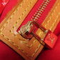 LOUIS VUITTON Handbag M91088 Vernis Red Lead PM