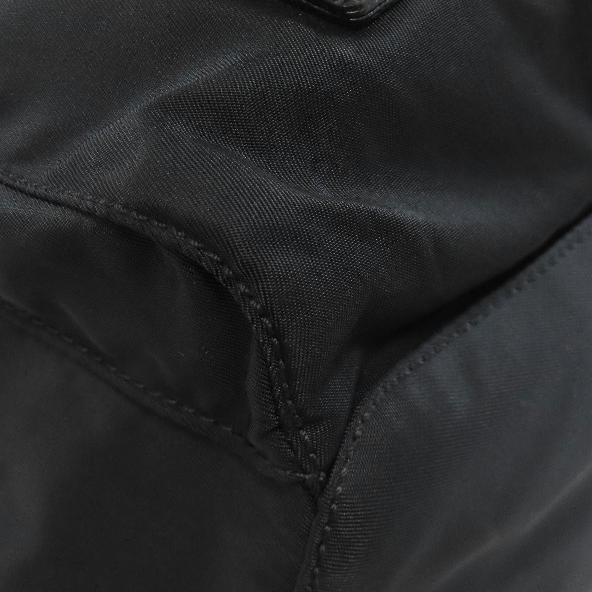 PRADA Backpack Nylon black logoMetal