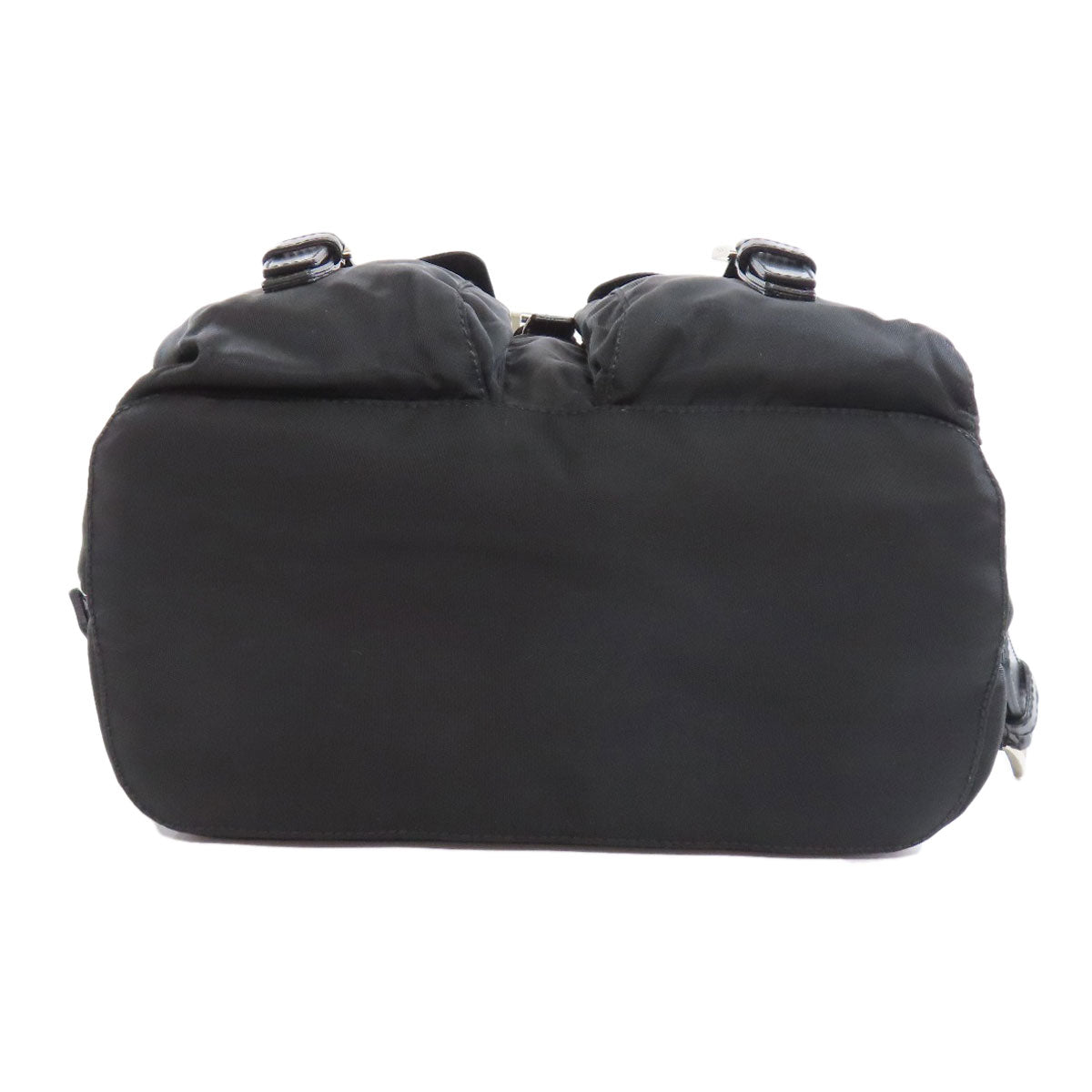PRADA Backpack Nylon black logoMetal