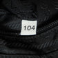 PRADA Backpack Nylon black logoMetal