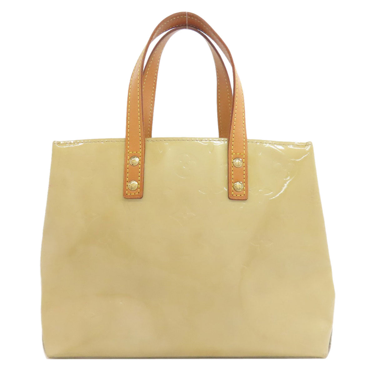 LOUIS VUITTON Handbag M91144 Vernis beige Lead PM