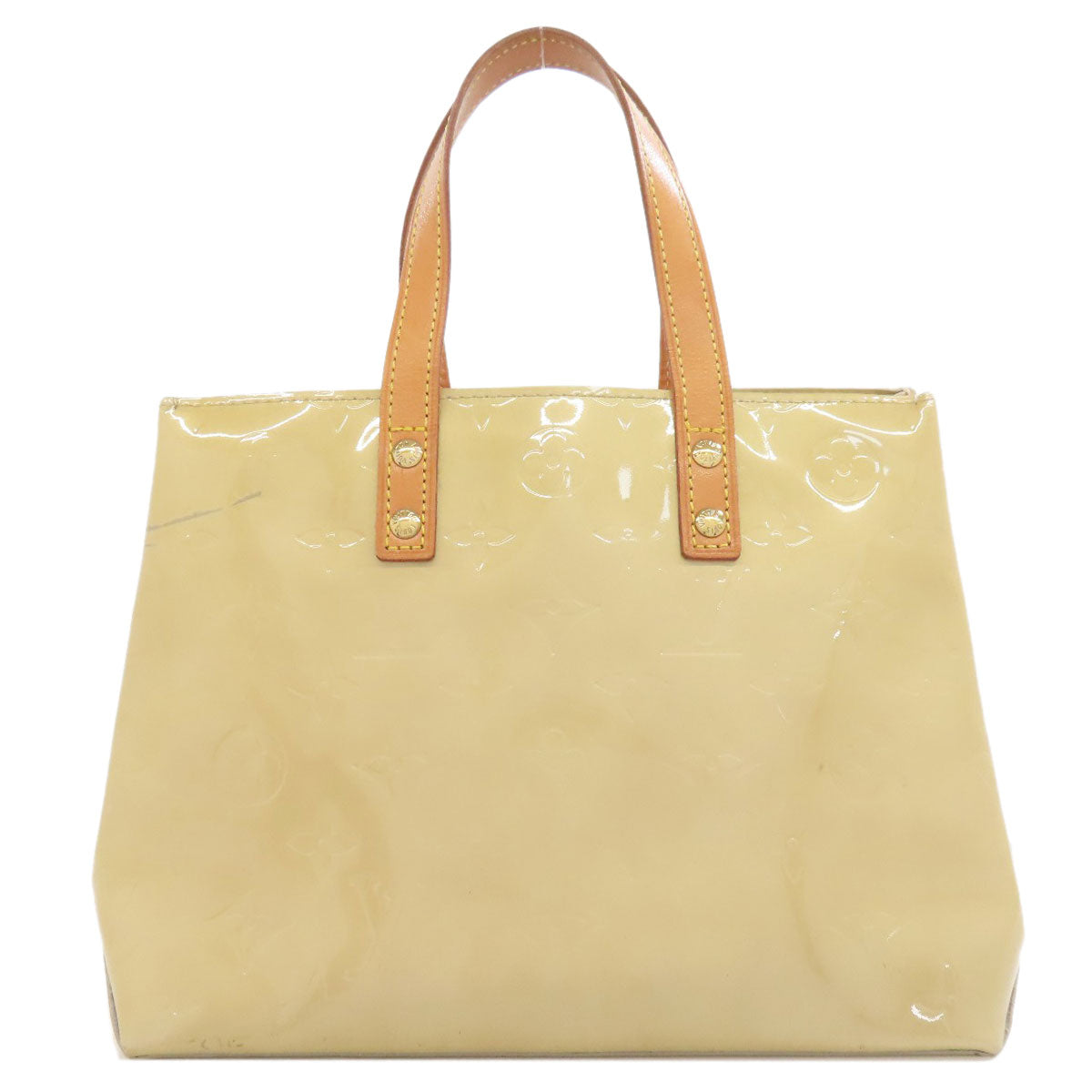 LOUIS VUITTON Handbag M91144 Vernis beige Lead PM