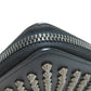 Christian Louboutin Long Wallet Purse Calfskin black Studs