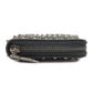 Christian Louboutin Long Wallet Purse Calfskin black Studs
