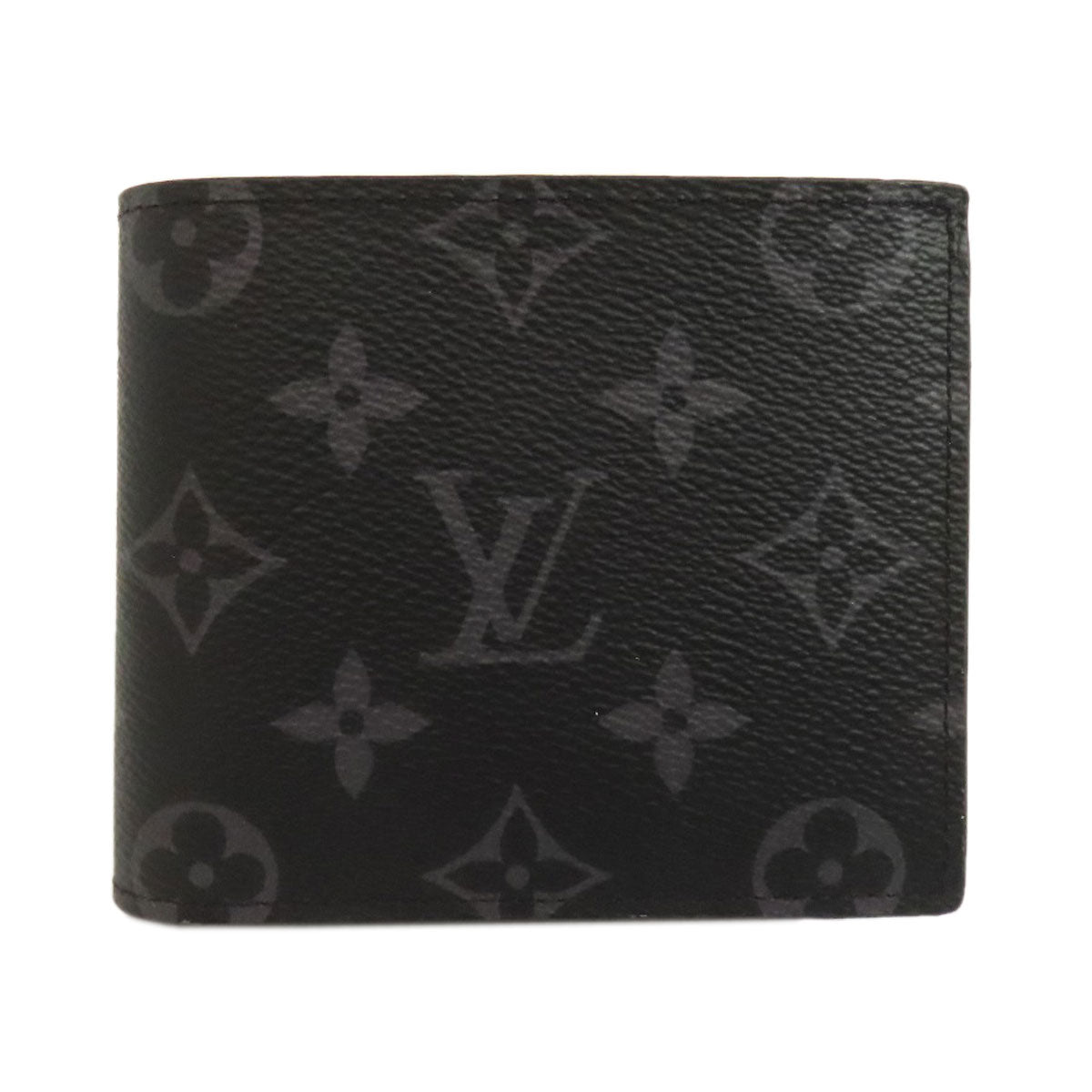 LOUIS VUITTON Bifold Wallet M62545 Monogram Eclipse black Marco NM