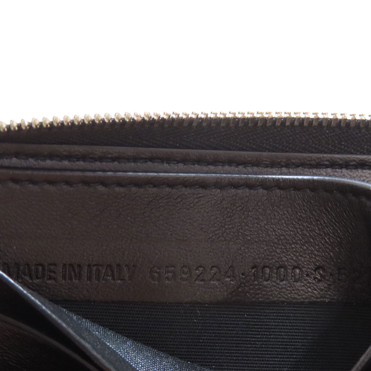 BALENCIAGA Bifold Wallet 659224 Calfskin black Essential Mini Wallet