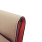 LOEWE Bifold Wallet Calfskin beige Bar Tikal Wallet Small