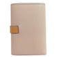 LOEWE Bifold Wallet Calfskin beige Bar Tikal Wallet Small