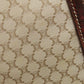 CELINE Tote Bag canvas Brown Macadam