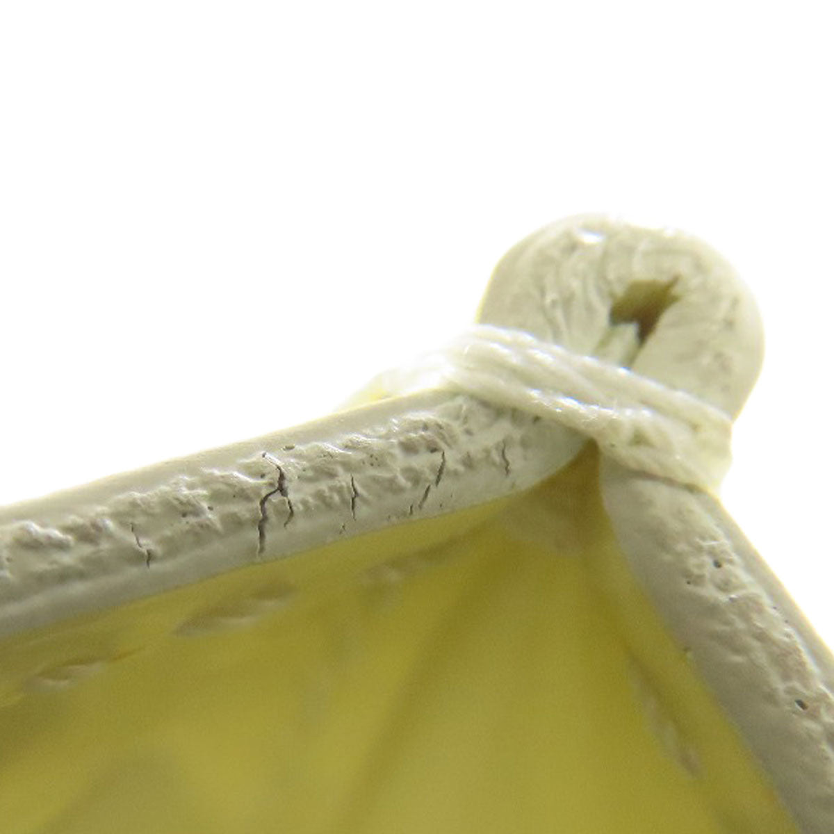 LOUIS VUITTON Handbag M91336 Vernis yellow Lead PM