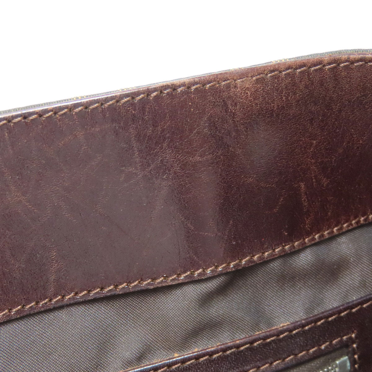 FENDI Tote Bag canvas Brown Zucca Pattern
