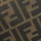 FENDI Tote Bag canvas Brown Zucca Pattern