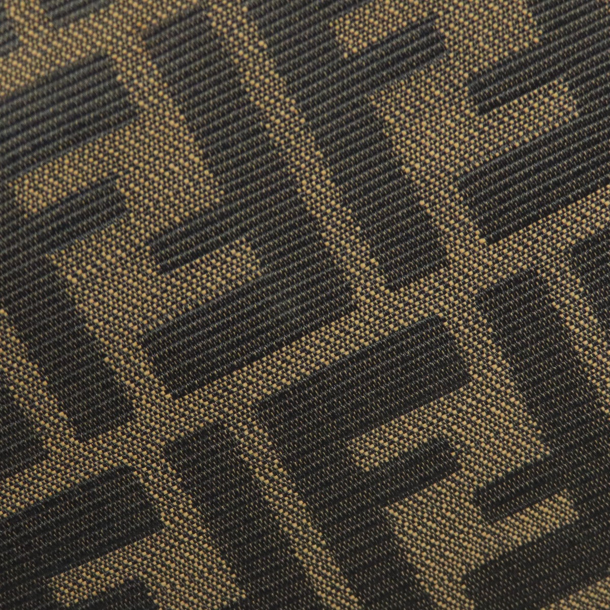 FENDI Tote Bag canvas Brown Zucca Pattern