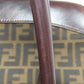FENDI Tote Bag canvas Brown Zucca Pattern