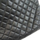 CHANEL Clutch bag lambskin black Matelasse COCO Mark SilverMetal