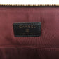 CHANEL Clutch bag lambskin black Matelasse COCO Mark SilverMetal