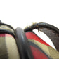 BURBERRY Shoulder Bag Nylon Brown Nova check graffiti print