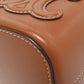CELINE Shoulder Bag Calfskin Brown small box cuir triomphe
