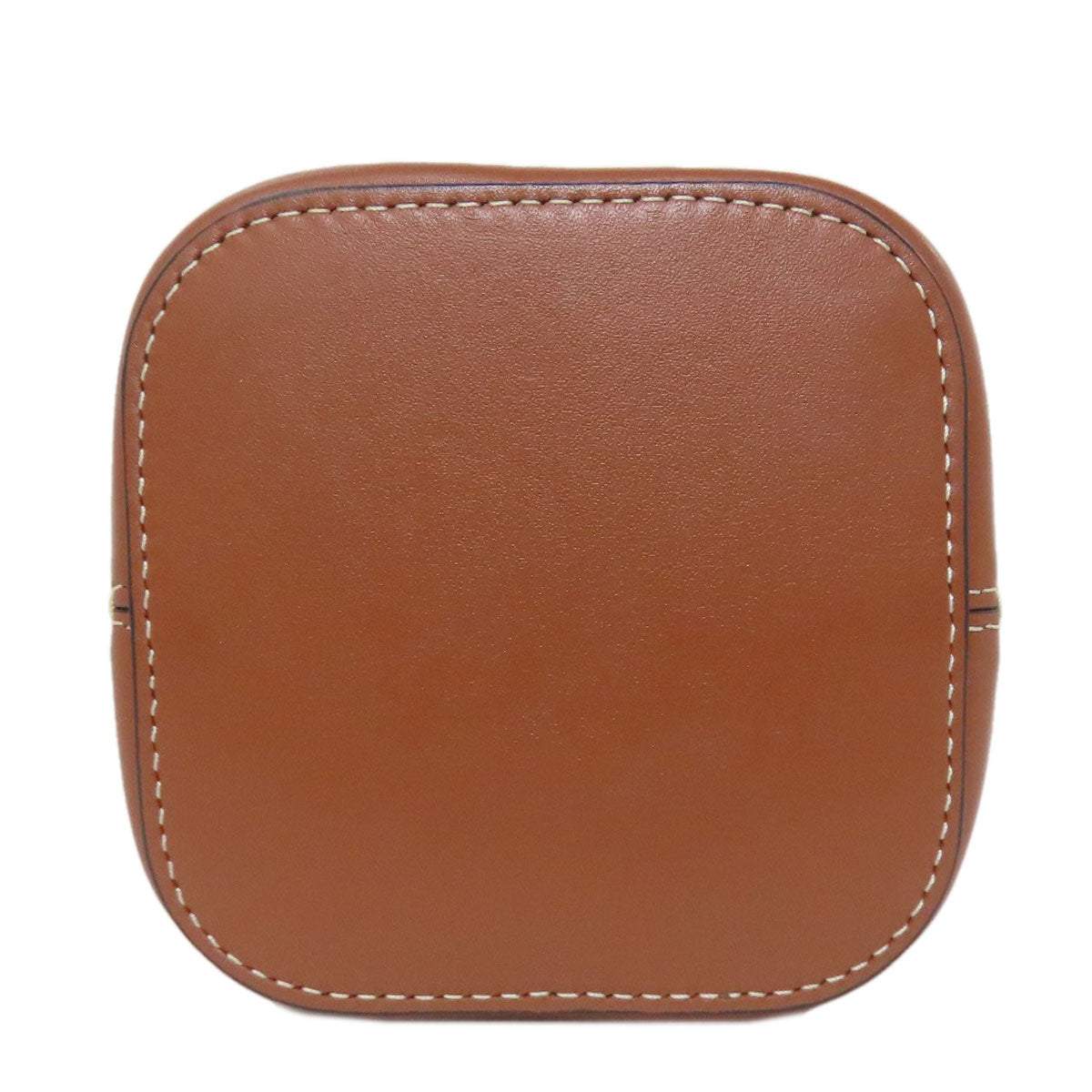 CELINE Shoulder Bag Calfskin Brown small box cuir triomphe