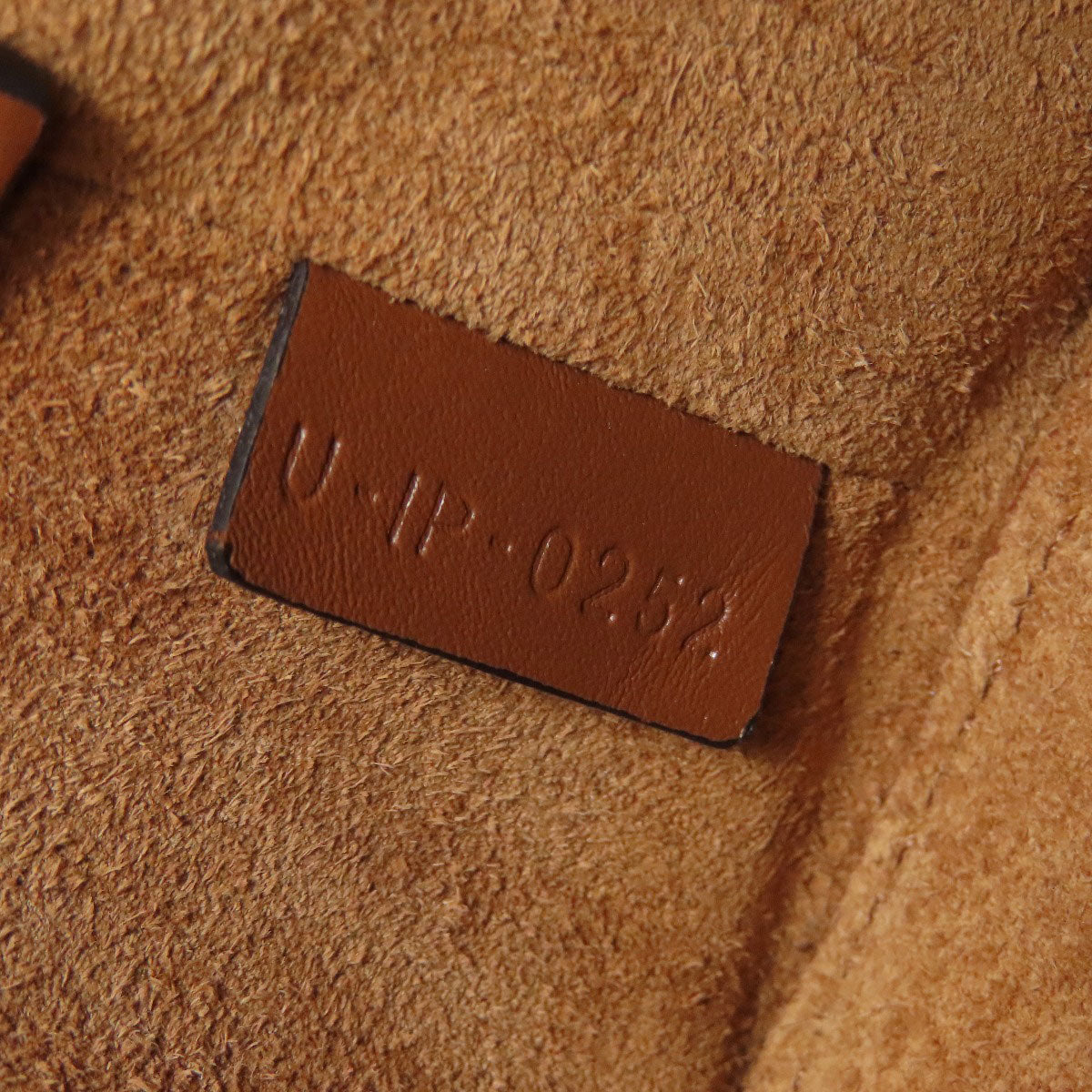 CELINE Shoulder Bag Calfskin Brown small box cuir triomphe
