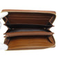 GUCCI Long Wallet Purse 456863 PVC Brown Tiger GG Supreme