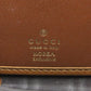 GUCCI Long Wallet Purse 456863 PVC Brown Tiger GG Supreme