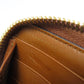 GUCCI Long Wallet Purse 456863 PVC Brown Tiger GG Supreme