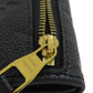 LOUIS VUITTON Coin case M60633 Ann Platt black Pochette cree