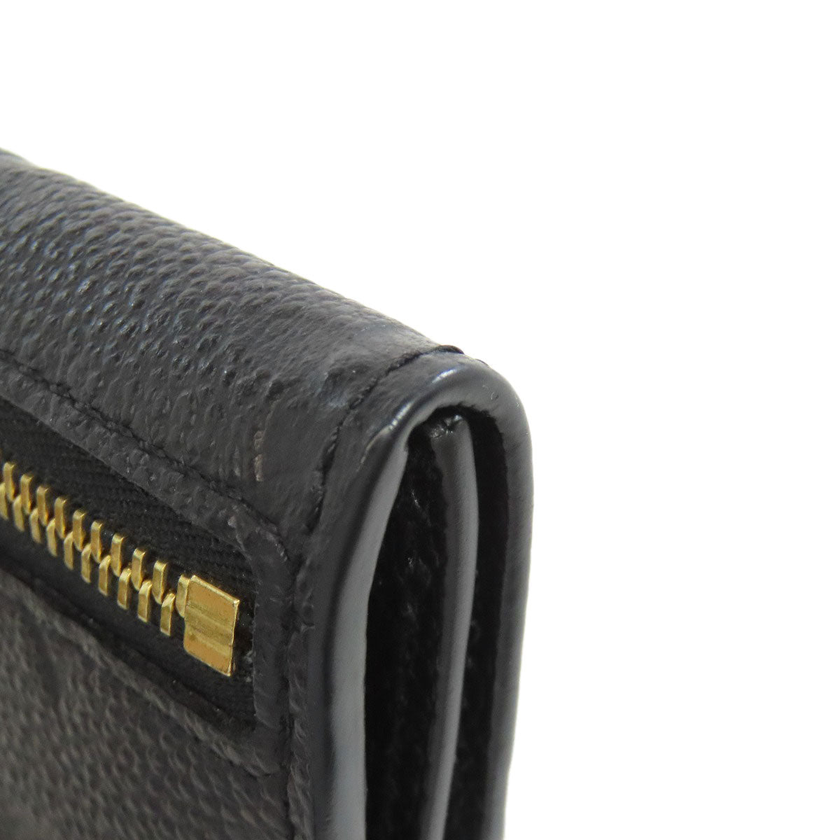 LOUIS VUITTON Coin case M60633 Ann Platt black Pochette cree