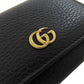 GUCCI Bifold Wallet 474746 Calfskin black Compact Wallet Double G