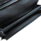 GUCCI Long Wallet Purse 408830 Calfskin black GG Signature Shima Sherry Line