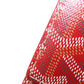 GOYARD Long Wallet Purse Coated canvas Red Varenne