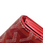 GOYARD Long Wallet Purse Coated canvas Red Varenne
