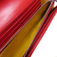 GOYARD Long Wallet Purse Coated canvas Red Varenne