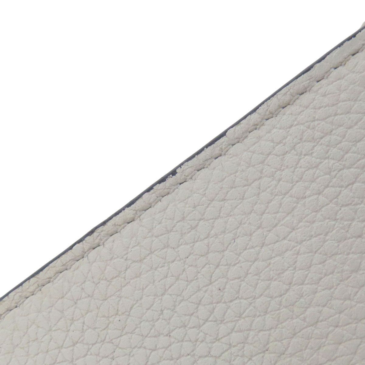 LOEWE Bifold Wallet Calfskin gray Compact zip wallet