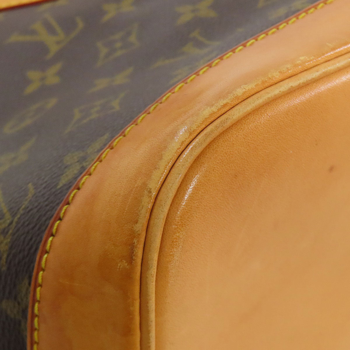 LOUIS VUITTON Handbag M51130 Monogram canvas Brown Alma