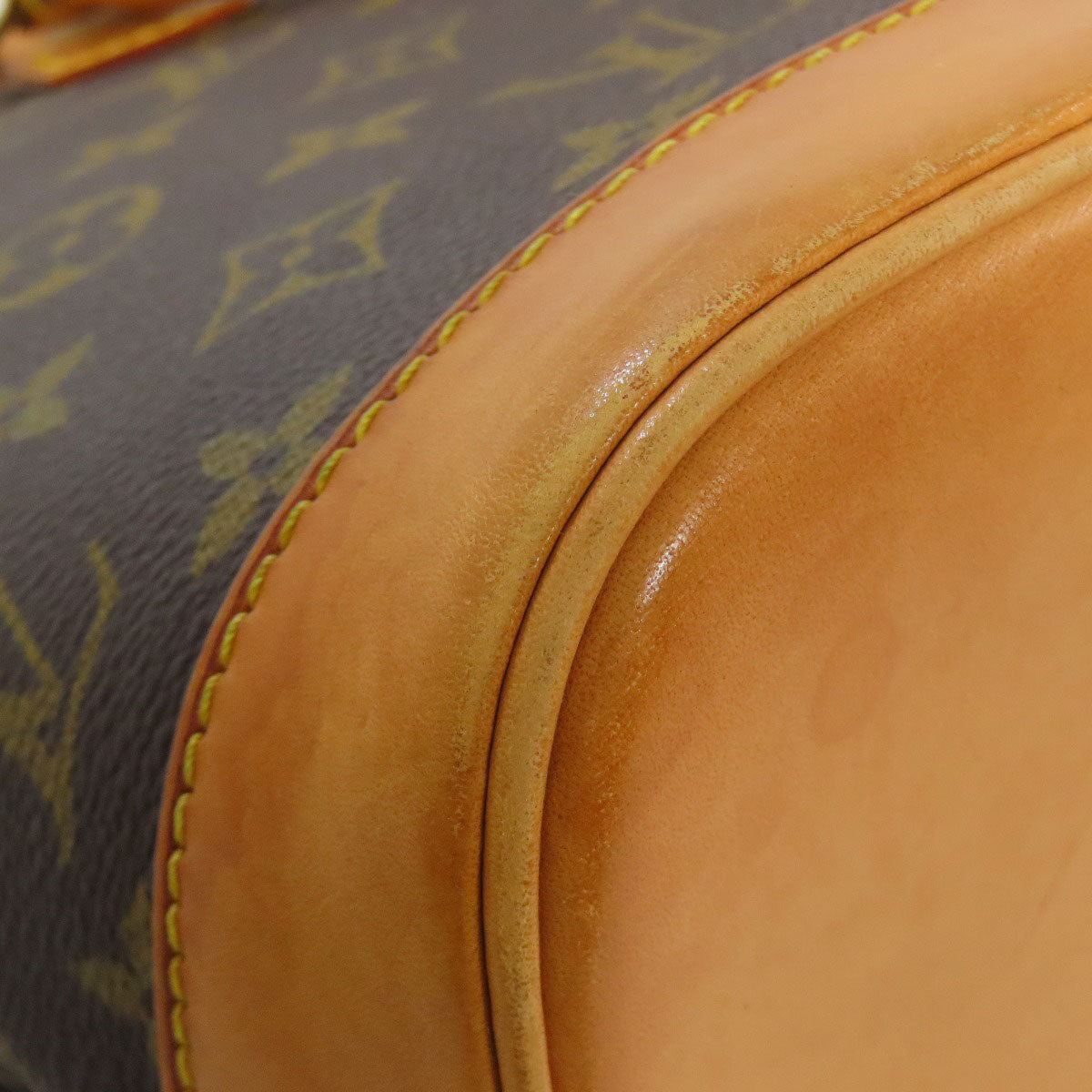 LOUIS VUITTON Handbag M51130 Monogram canvas Brown Alma