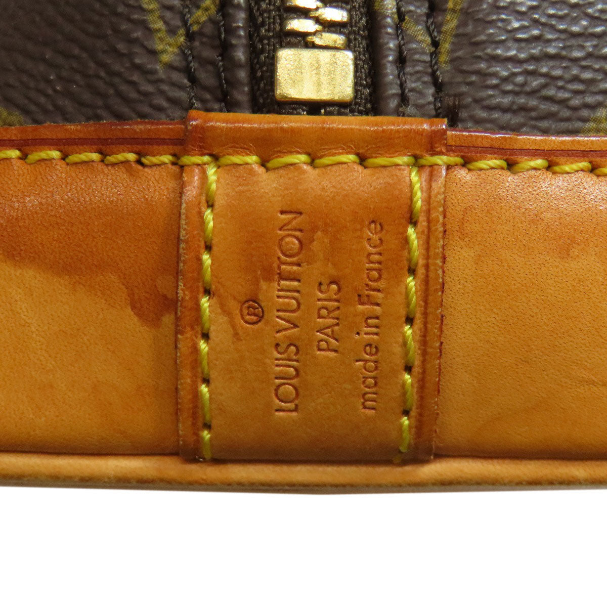 LOUIS VUITTON Handbag M51130 Monogram canvas Brown Alma