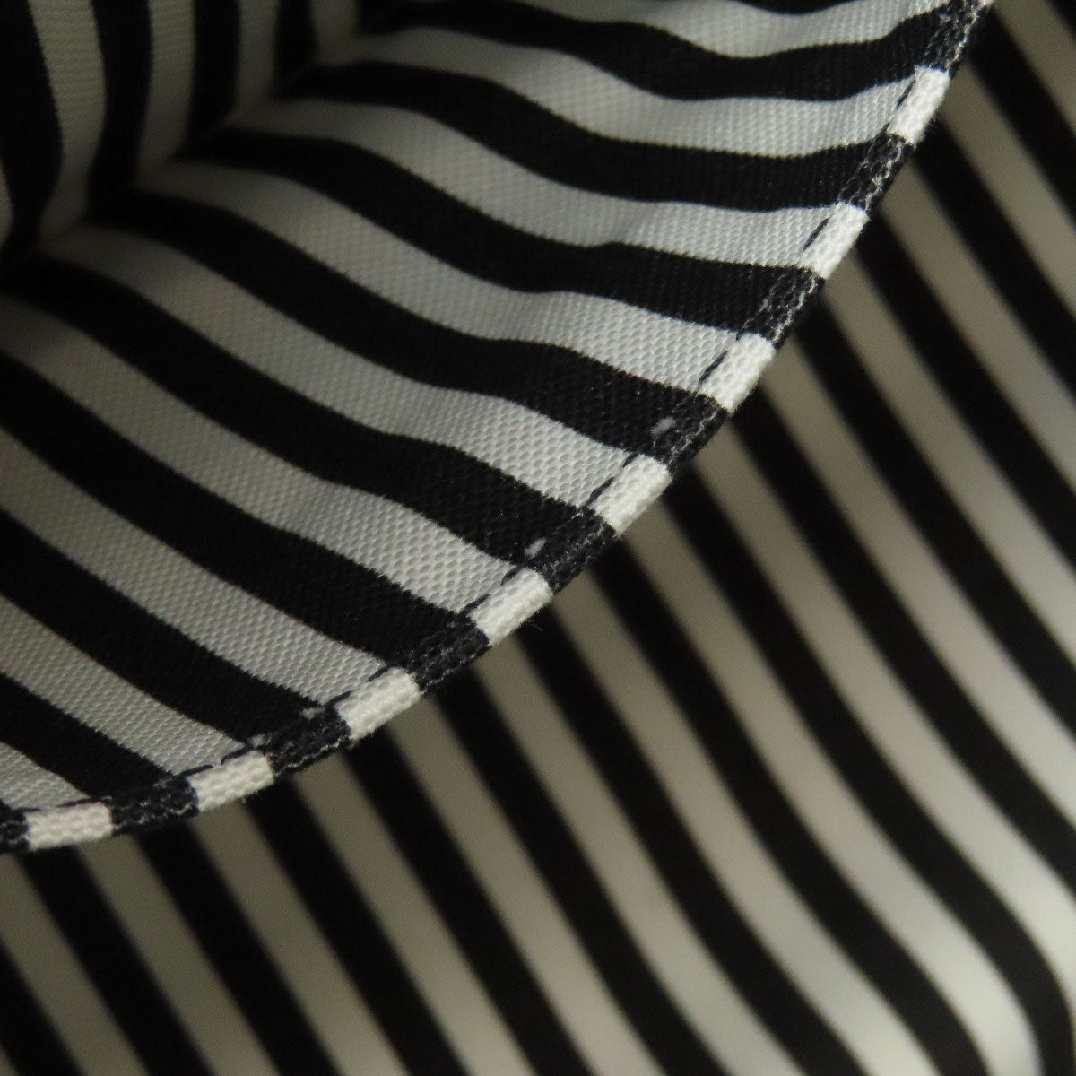 PRADA Handbag canvas black Canapa mini 2 WAY