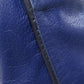 BALENCIAGA Handbag Calfskin blue The paper