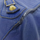BALENCIAGA Handbag Calfskin blue The paper