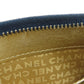 CHANEL Coin case denim blue COCO Mark stitch