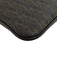 SAINT LAURENT Shoulder Bag PVC Brown Star motif