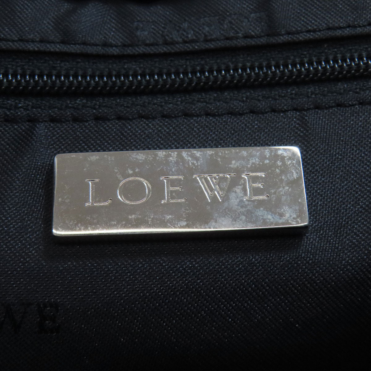 LOEWE Handbag lambskin white anagram