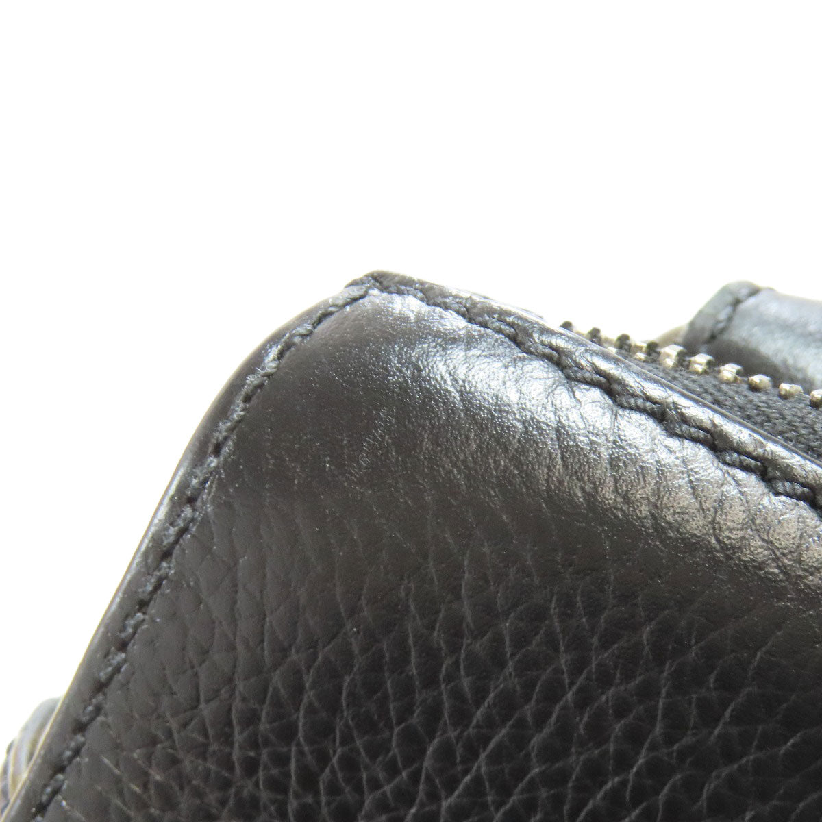 Christian Louboutin Shoulder Bag leather black Bench Reporter Studs