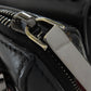 Christian Louboutin Shoulder Bag leather black Bench Reporter Studs