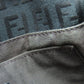 FENDI Shoulder Bag canvas black Zucca Pattern