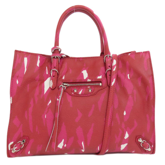 BALENCIAGA Handbag 410238 Calfskin pink Paper Mini 2WAY