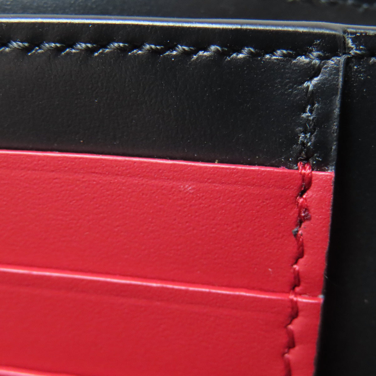 FENDI Bifold Wallet leather black shadow