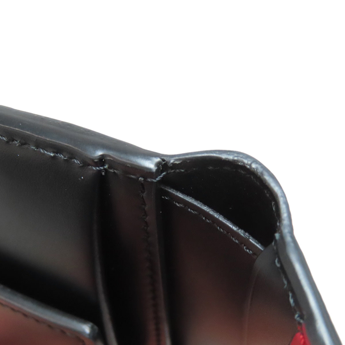 FENDI Bifold Wallet leather black shadow